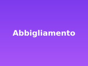 Abbigliamento