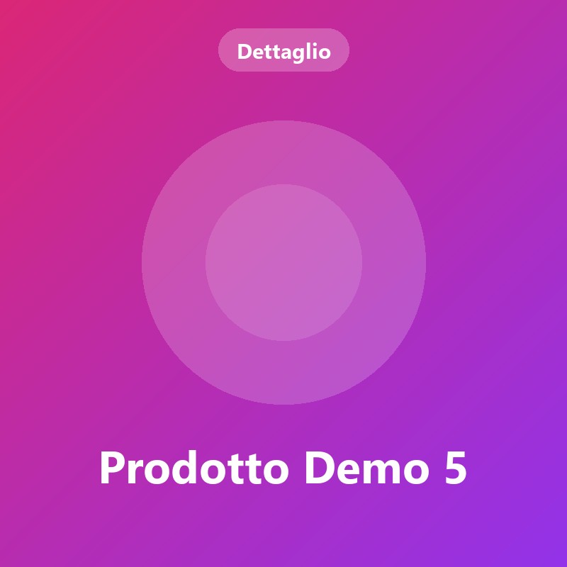 Prodotto Demo 5 - vista 2