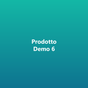 Prodotto Demo 6