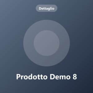 Prodotto Demo 8 – vista 2