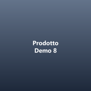 Prodotto Demo 8
